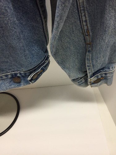 Levi Strauss Denim Jean Trucker Jacket Blue #70507-4890 Mens L USA Made Vintage - Picture 9 of 9