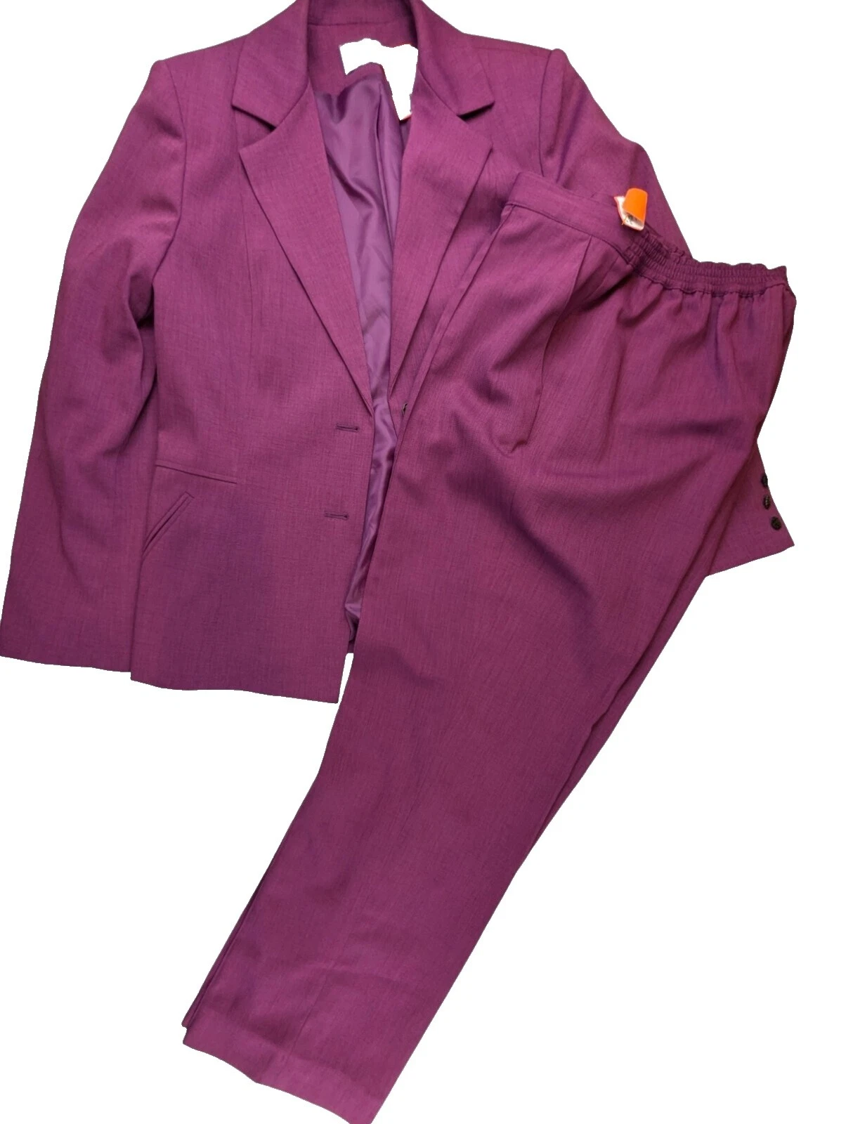 Terno de Calça Alfred Dunner Poliéster ternos e Terno Separa para mulheres