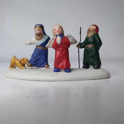 1998 LeMax Villiage Christmas Pageant Player In Original Box