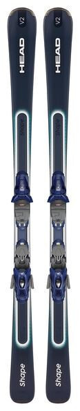 New 2023 HEAD Shape V2 Skis ​156 cm + PR 11 GW size adjustable