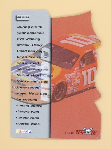 1999 Wheels Runnin and Gunnin Foils Parallel Nascar - Pick Your Card - 第 19/35 張圖片