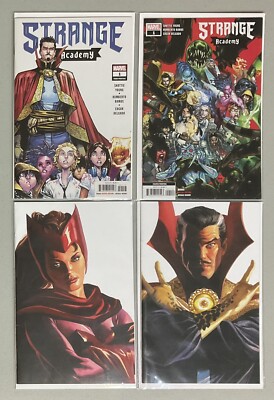  MCU Comic Keys Strange Academy #1 (3rd & 4th) & Ross #3 & #4 NM+(9.4-9.8) 