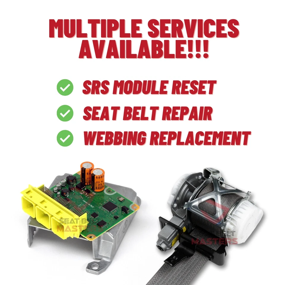For JEEP Liberty Dual-Stage Locked Seat Belt Repair Service After Accident - Image 4 of 4