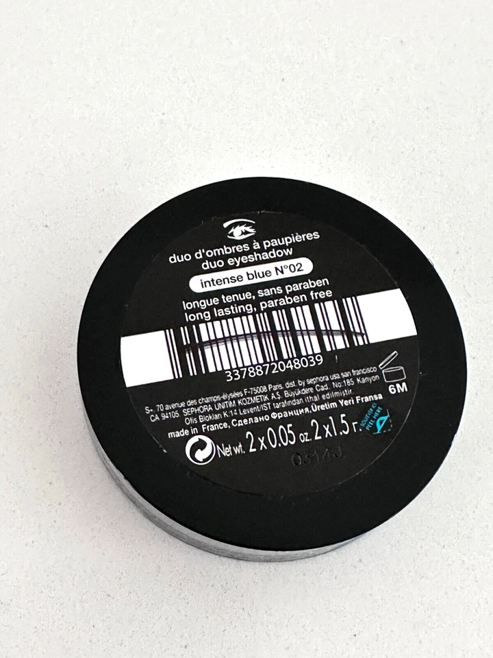 Sombra de ojos Sephora Duo AZUL INTENSO Nº02 Foto 2 de 2