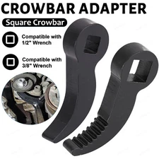 Pry Crowbar Adapter Head Pry Bar Wrench Adaptor Head 3/8" ,,1/2" Drive Ratchets