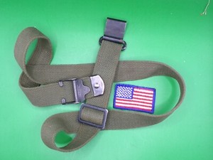 WWII Brass 45” WWII M1 Garand Rifle Sling “North & Judd MFG.” Anchor Logo Marked