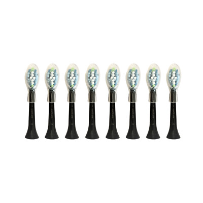 8x Philips Sonicare AdaptiveClean Brush Heads | HX9048 | Black | No Box