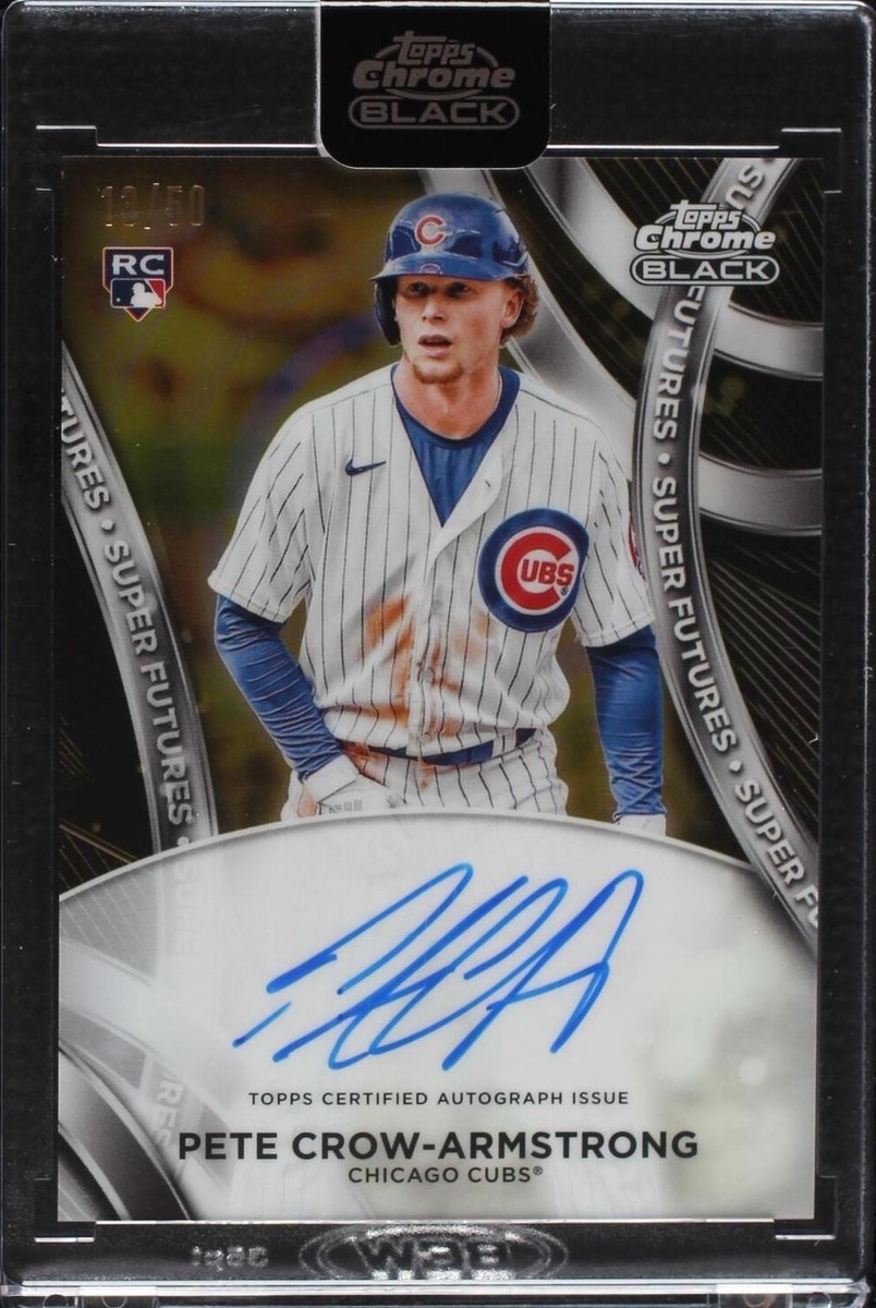 その他 PETE CROW ARMSTRONG PCA 2024 Topps Chrome Black - Pete Crow-Armstrong #SFA-PCA for
