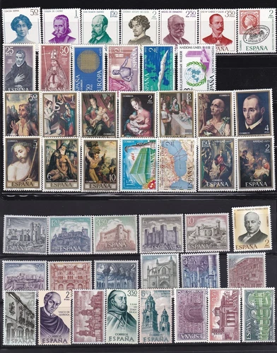 FULL 1970 YEAR STAMP LOT - CATALOGUE €18.05 - NEW MNH (**) NO SUITS