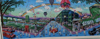 Wimbledon by Melanie Taylor Kent Special Edition Decorated Matt
