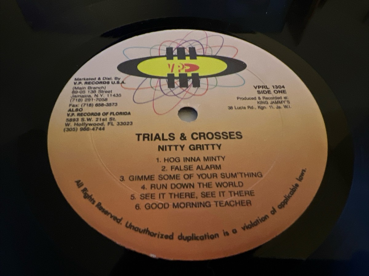 米LP Nitty Gritty Tribute To Nitty Gritty: Trial And Crosses VPLP1304 VP US /00219 Nitty Gritty – Tribute To Nitty Gritty Trial And Crosses