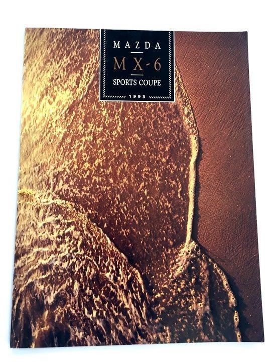 1993 Mazda Mx-6 MX6 26-page Original Car Sales Brochure Catalog | eBay