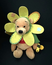 Disney Store Mini Bean Bag Plush New Flower Pooh 8" New W/ Tag 129