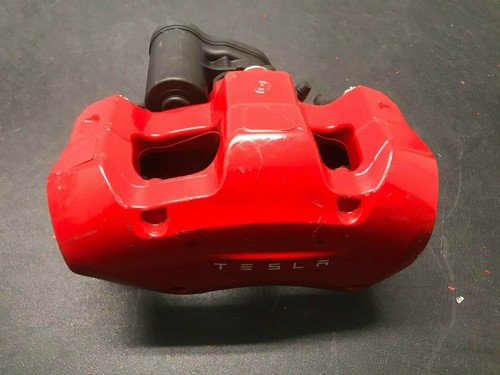 OEM Tesla Model 3 , Y BREMBO 17-22 Performance Red Brake Caliper Only Set of 4 - Picture 12 of 12