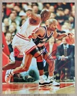 Kenny Smith Signed 8x10 Photo Jordan NBA Rockets TNT Crew HOF LEGEND Auto RAD