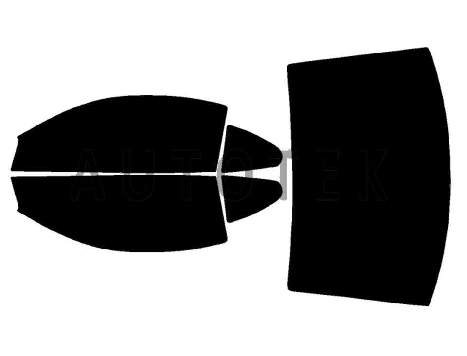 Película de ventana precortada en todos los lados cualquier tono para Ford Mustang cupé 1994-1998 Foto 2 de 4