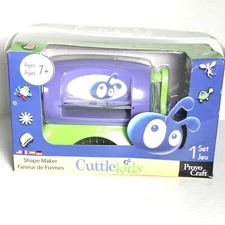 Provo Craft Cuttlekids Shape Maker Kit Kids Die Cut Machine 2 Starter Dies Mats