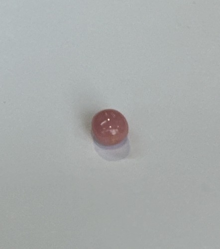  Natural Saltwater Conch Pearl From The Caribbean. 4.10 Ct. Bubble Gum Pink. L - Picture 2 of 13