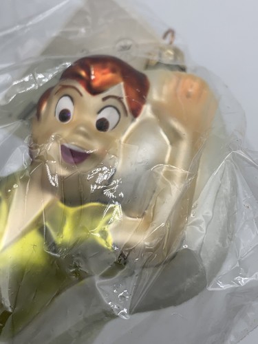 Disney Christopher Radko Peter Pan Vintage Ornament NEW Sealed Bag 98-Dis-18 - Picture 6 of 11