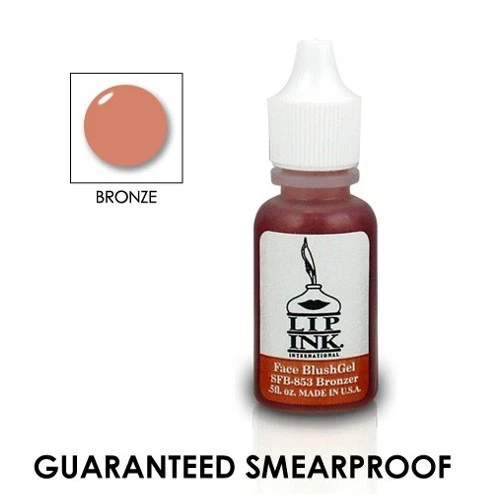 LIP INK Face Blush and Bronzing Gel - Bronze