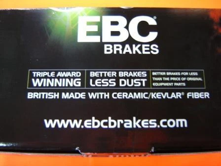 EBC YELLOW STUFF Fit Commodore VT VU VX VY VZ Front Disc Brake Pads NEW from UK - Picture 3 of 5