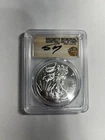 2016 (S) $1 American Silver Eagle PCGS MS70 Shaquille O'Neal FDOI HOF Pop 20