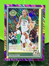2025 Panini Donruss WNBA 45 Ezi Magbegor Purple Laser /99