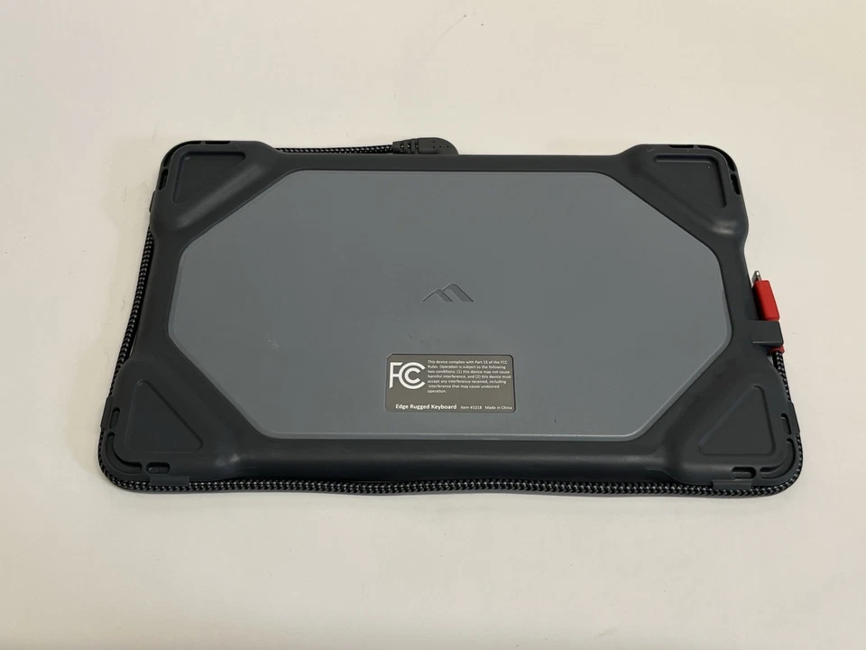 Teclado resistente Brenthaven Edge 1018 resistente al agua iPhone iPad Lightning Foto 4 de 4