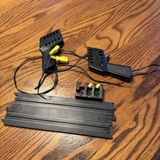 Tyco Electric Racing Track B-5832 T And 2 Controllers.