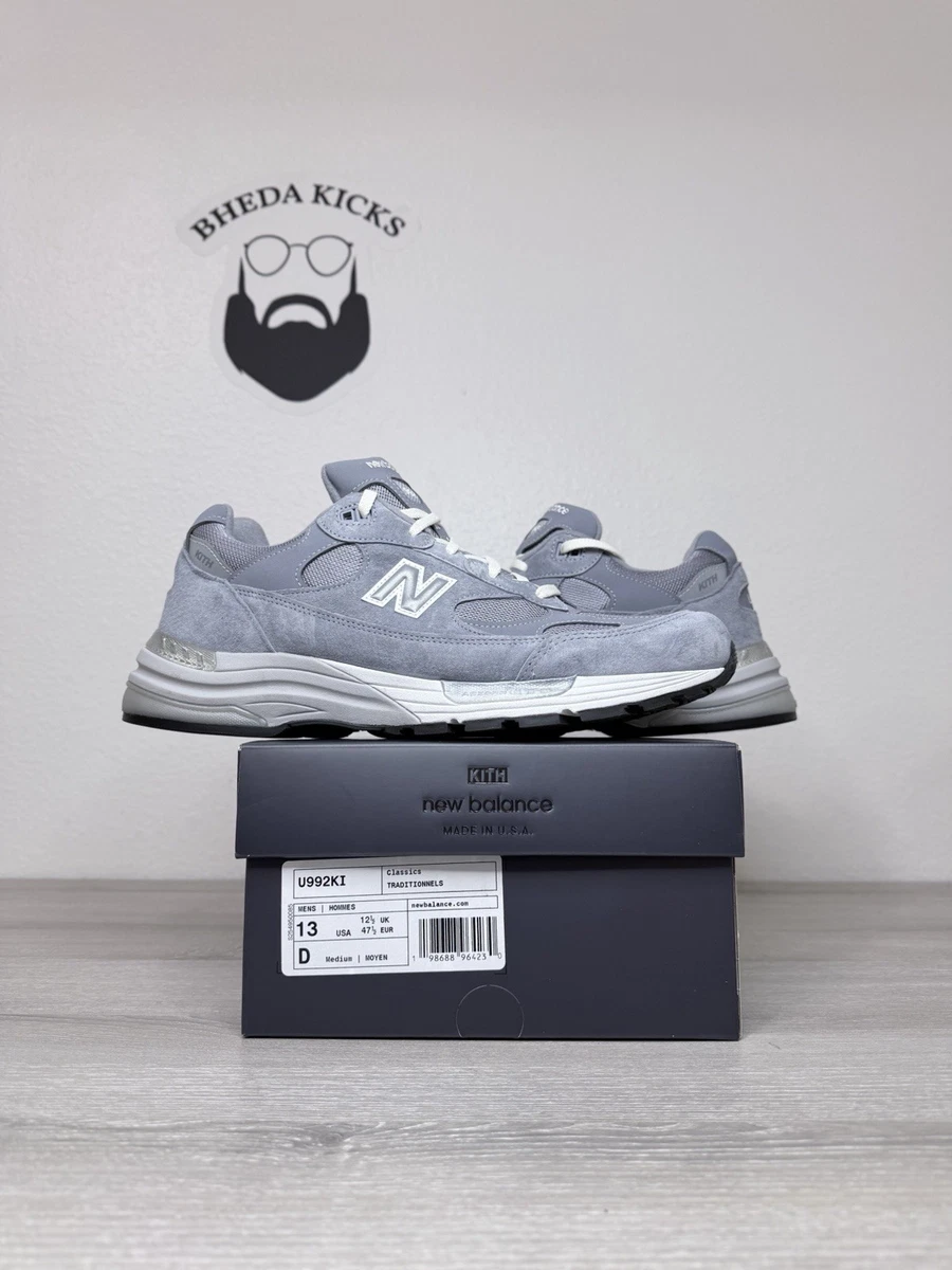Kith x New Balance 992 Made In USA Argon for Sale | Authenticity