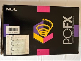 NEC PC-FX PCFX Console Boxed w/ Controller Game Manual from Japan Rare Retro