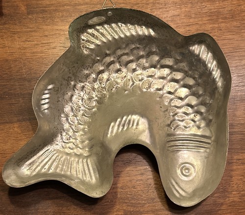 Vintage Kupfer Fischform - Bild 2 von 3