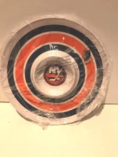 NY Islanders Team Melamine Chip and Dip Tray NEW