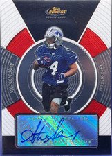 2005 Topps Finest Steve Savoy #FA-SS RC Rookie Auto Certified Detroit Lions