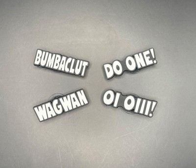 Slang Worte Schuh Charm | Meme | Lustig | Clog Charm | Jibbitz