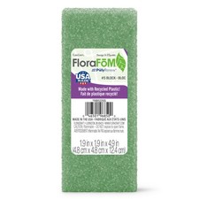 FloraCraft FloraFoM Block-1.9'x1.9"X4.9" - 6 Pack