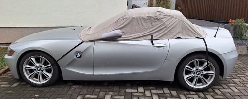 High Quality outdoor Panopren Halbgarage mit Spiegeltaschen für BMW Z4 E85 - Picture 4 of 6