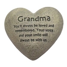 The Gerson Companies Heart Shaped Memorial Stone Grandma 
