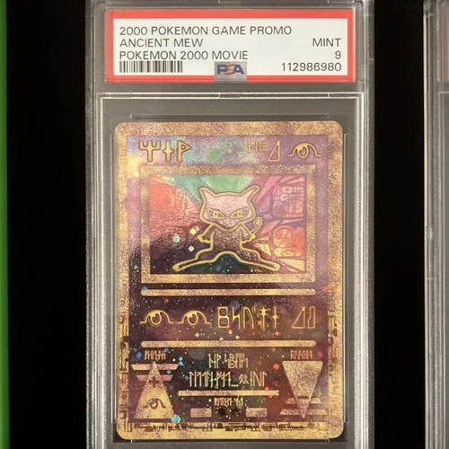 Pokémon Ancient Mew Promo Holo PSA 9 2000 Pokémon 2000 Movie Card