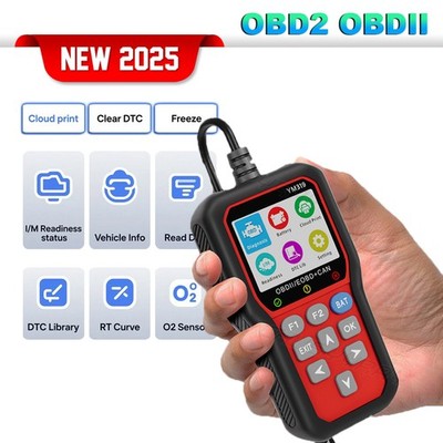 OBD2 Scanner Code Reader OBD II Check Engine Car Diagnostic Tool For Chevy