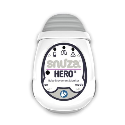 Snuza Hero Baby Monitor Alerts When No Movement Detected, Gentle Vibration Pr...