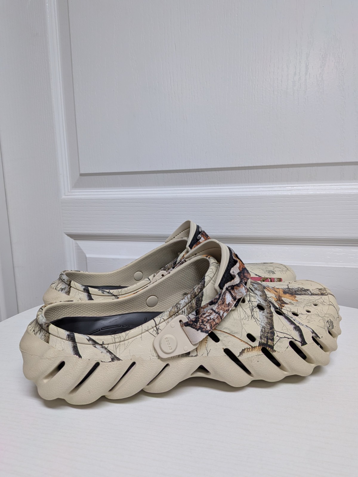 Crocs x Realtree Edge Echo Clogs Bone Camo NEW Men's US Size 12 image 3