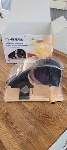 Manual Bread Slicer for Homemade Sourdough Bread Versatile Hand Crank Bread S... - Picture 4 of 5