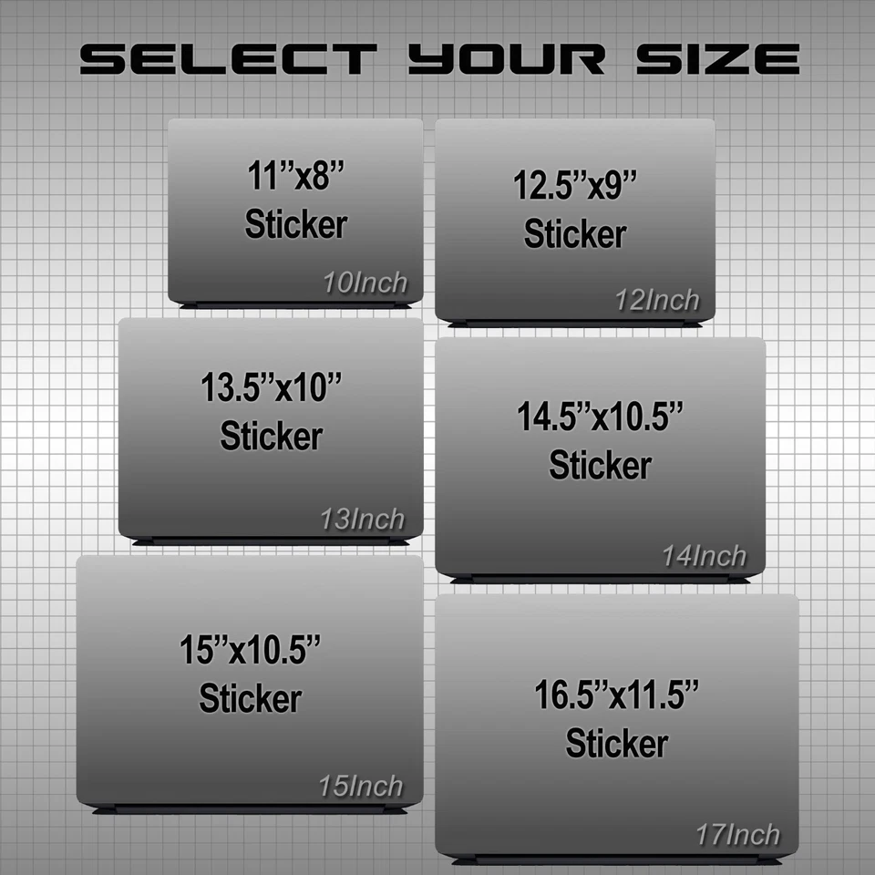 Laptop Decal Skin - 10 to 17 inch Nature Scene Vinyl Stickers Chromebook Tablet - Image 2 of 3