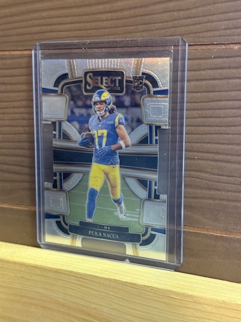 2023 Select Die-Cut Silver Prizm #56 Puka Nacua Rams RC Rookie