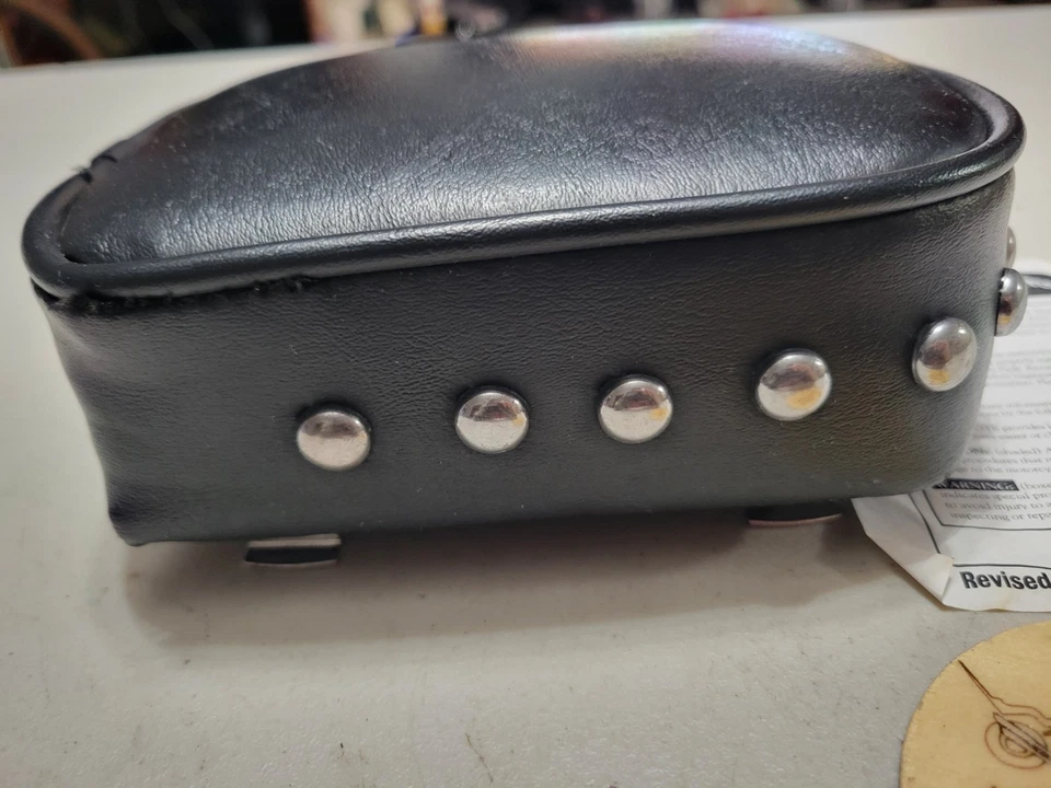 Cojín de respaldo de barra Sissy de colección Drag Specialties Harley Davidson Chopper Foto 4 de 4