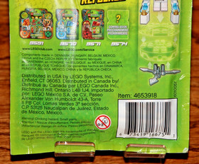 2012 LEGO NINJAGO ZANE ZX 9554 BOOSTER PACK 37 PIECES NEW SEALED CONDITIONS