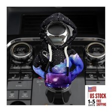 Car Shift Knob Hoodie Cover, Funny Gear Shift Knob Protector, Mini Starry Sky