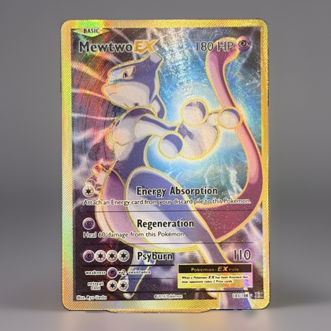 Mewtwo ex 2016 XY: Evolutions #103/108 Holo (Full Art) Price Guide