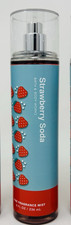 1 STRAWBERRY SODA BATH BODY WORKS FINE FRAGRANCE MIST SPRAY SPLASH LARGE 8 OZ
